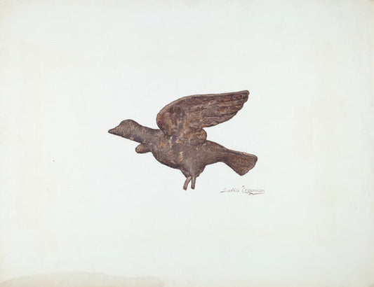 Dove by Sarkis Erganian (American, active c. 1935), 16X12"(A3)Poster Print