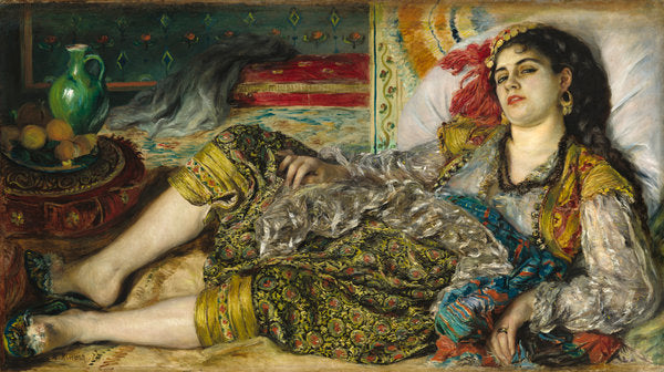 Odalisque by Auguste Renoir (French, 1841 - 1919), 16X12