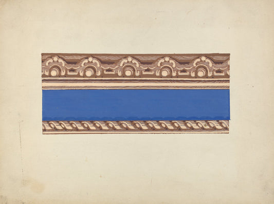 c. 1939 by American 20th Century (Wallpaper), 16X12"(A3)Poster Print