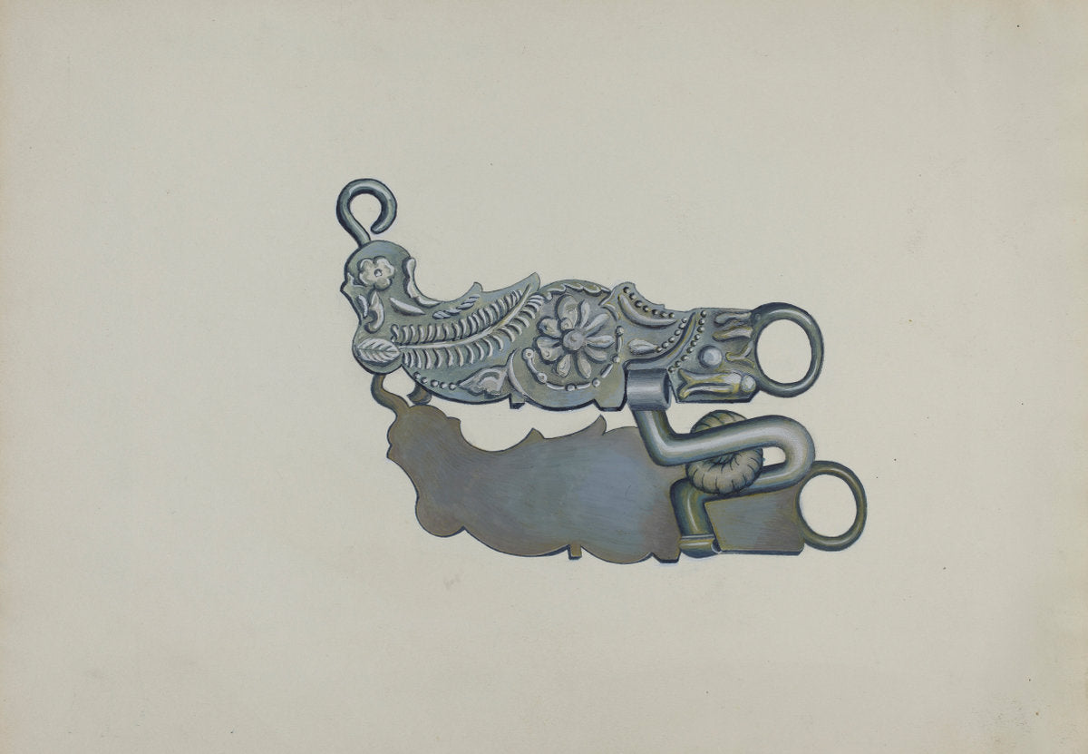 Loose Jawed Bit by Eva Fox and Harry Mann Waddell (American, active c. 1935), 16X12"(A3)Poster Print