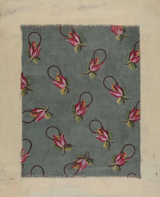 Calico by Grace Halpin (American, active c. 1935), 16X12"(A3)Poster Print