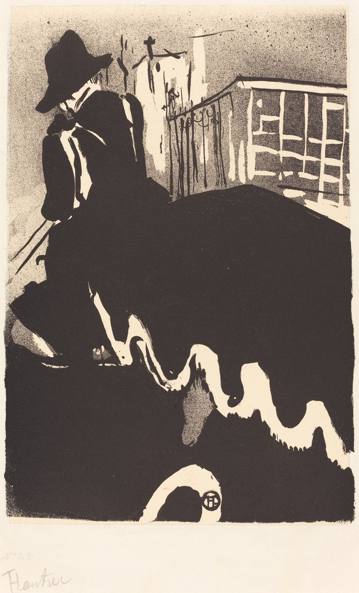 Last Ballad (Ultime ballade) by Henri de Toulouse-Lautrec (French, 1864 - 1901), 16X12"(A3)Poster Print