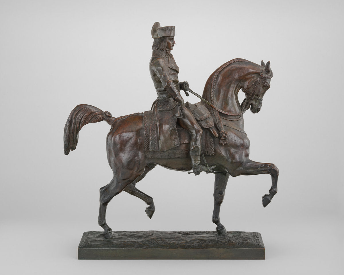 General Bonaparte by Antoine-Louis Barye (French, 1795 - 1875), 16X12"(A3)Poster Print