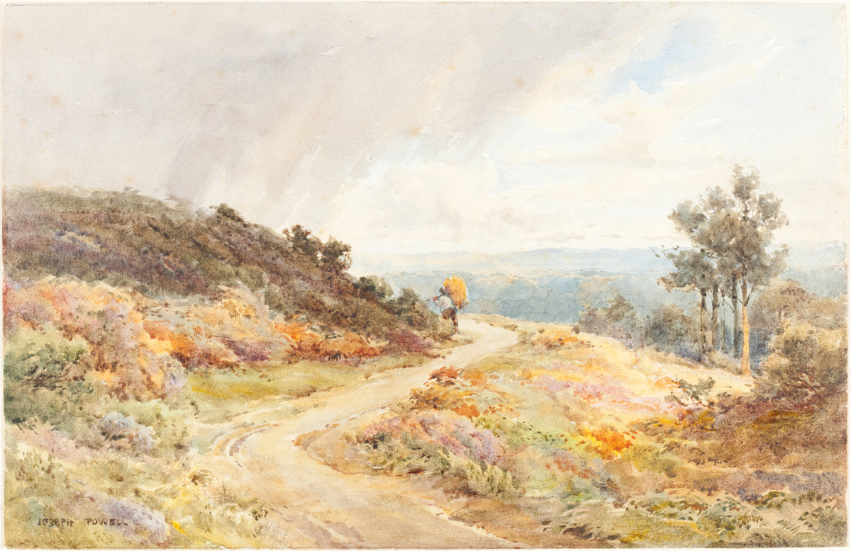 Autumn by Joseph Rubens Powell (British, active 1835/1871), 16X12"(A3)Poster Print