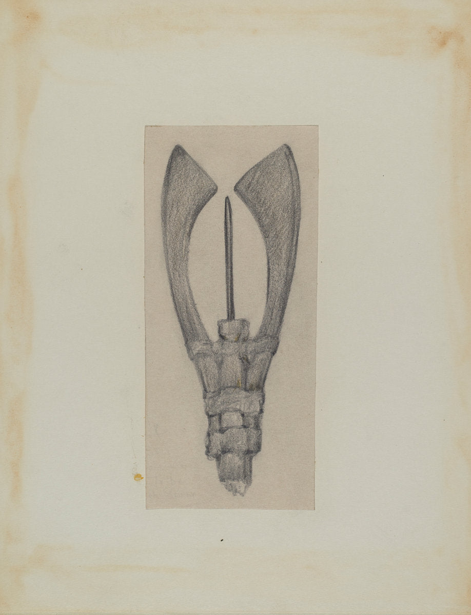 Fish Spear by George B. Wally (American, active c. 1935), 16X12"(A3)Poster Print