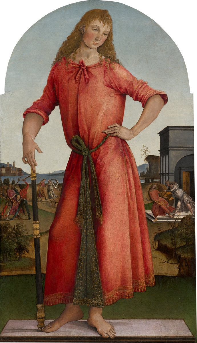 Joseph of Egypt by Master of the Griselda Legend (Umbrian-Sienese, active early 1490s), 16X12"(A3)Poster Print
