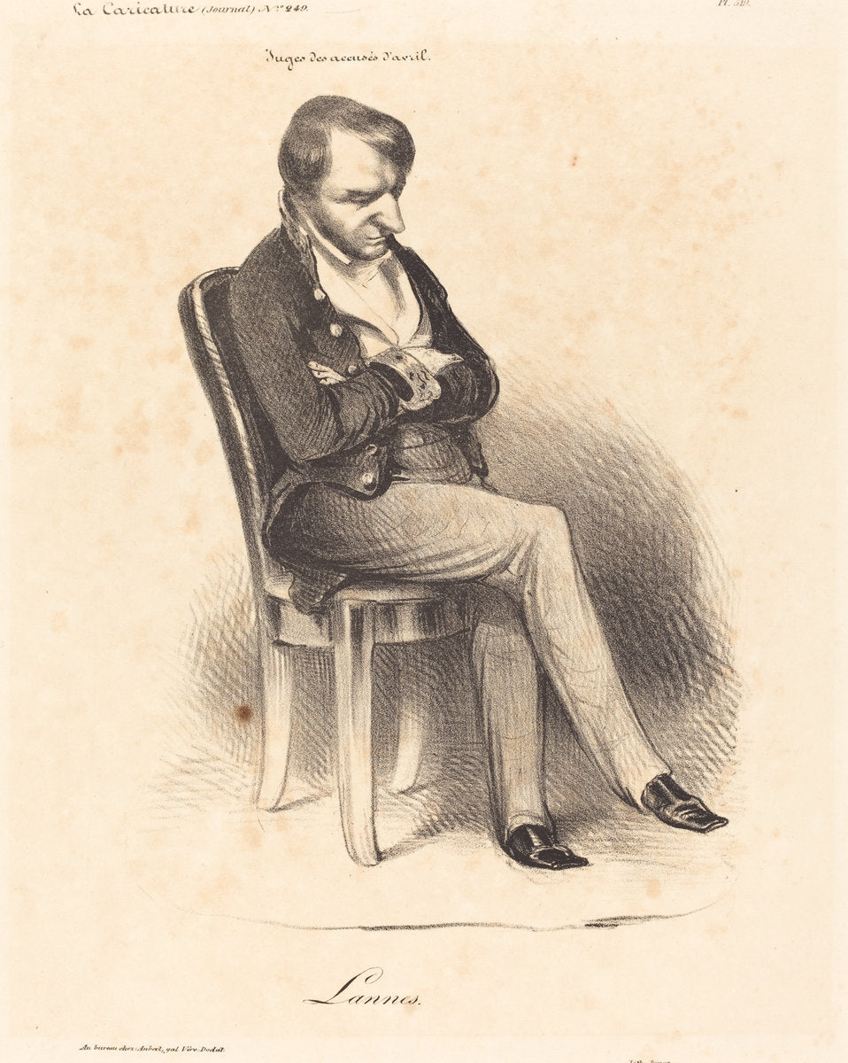 Napoléon Lannes by Honoré Daumier (French, 1808 - 1879), 16X12"(A3)Poster Print