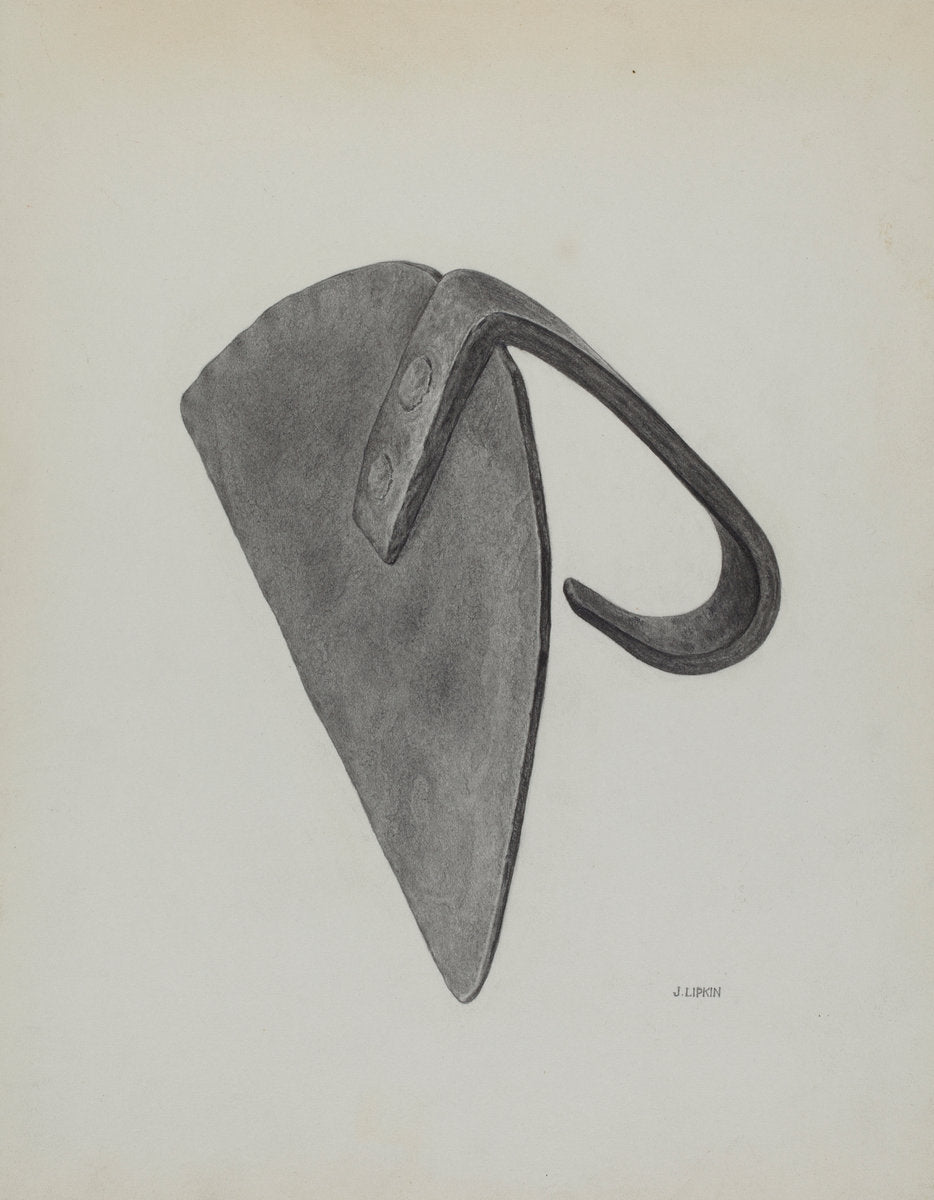 Oven Scraper by Jacob Lipkin (American, active c. 1935), 16X12"(A3)Poster Print