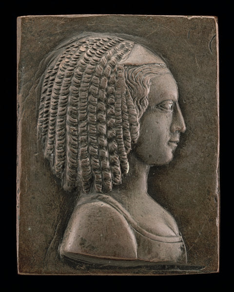 c. 1470/1500 by Ferrarese 15th Century (Portrait of a Woman), 16X12"(A3)Poster Print