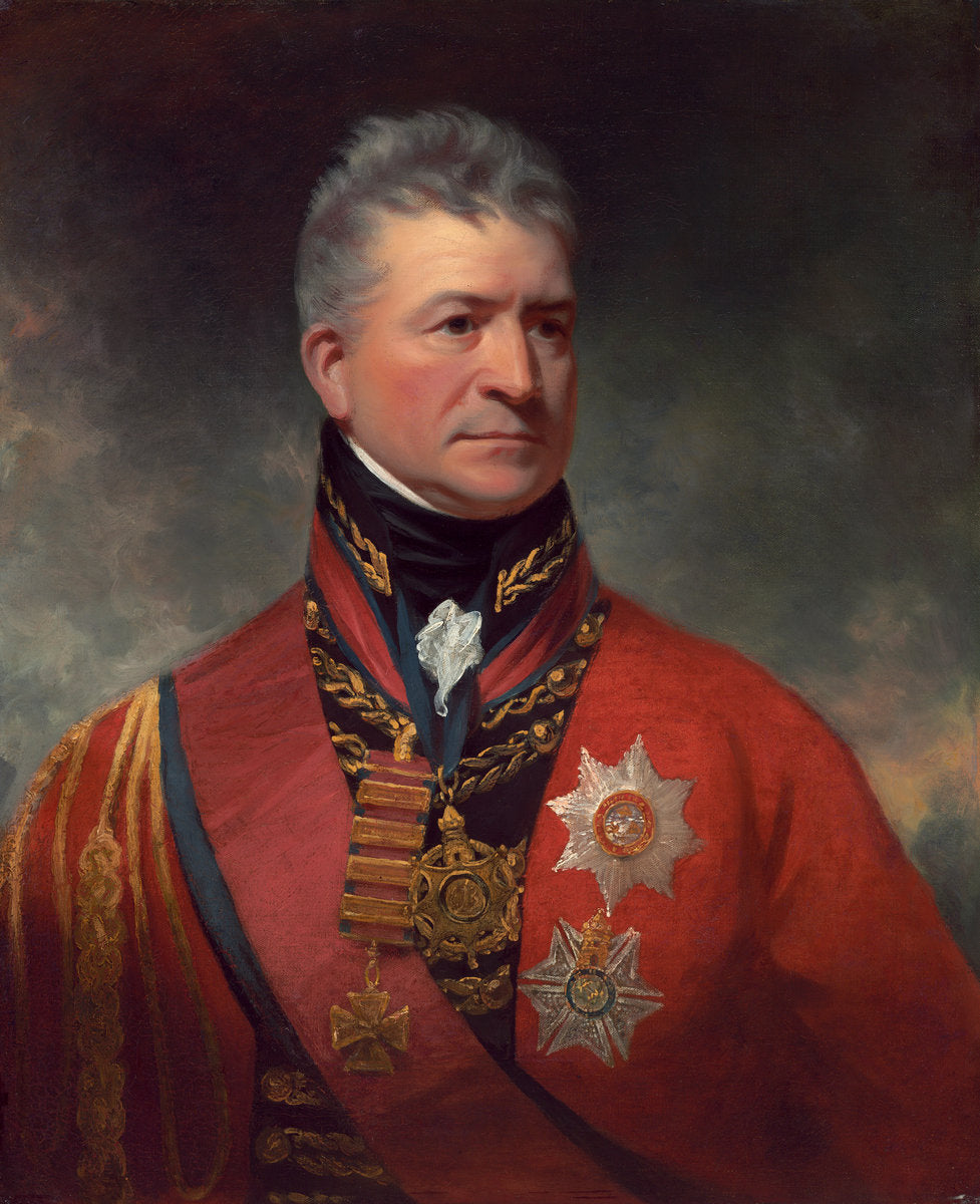 Lieutenant-General Sir Thomas Picton by Sir William Beechey (British, 1753 - 1839), 16X12"(A3)Poster Print