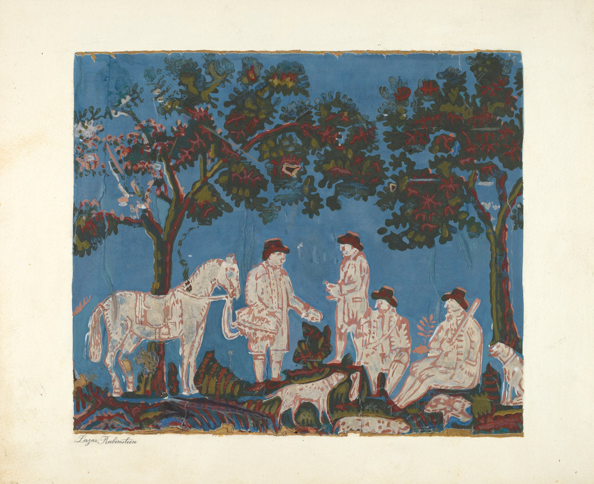 Bandbox Sections by Lazar Rubinstein (American, active c. 1935), 16X12"(A3)Poster Print