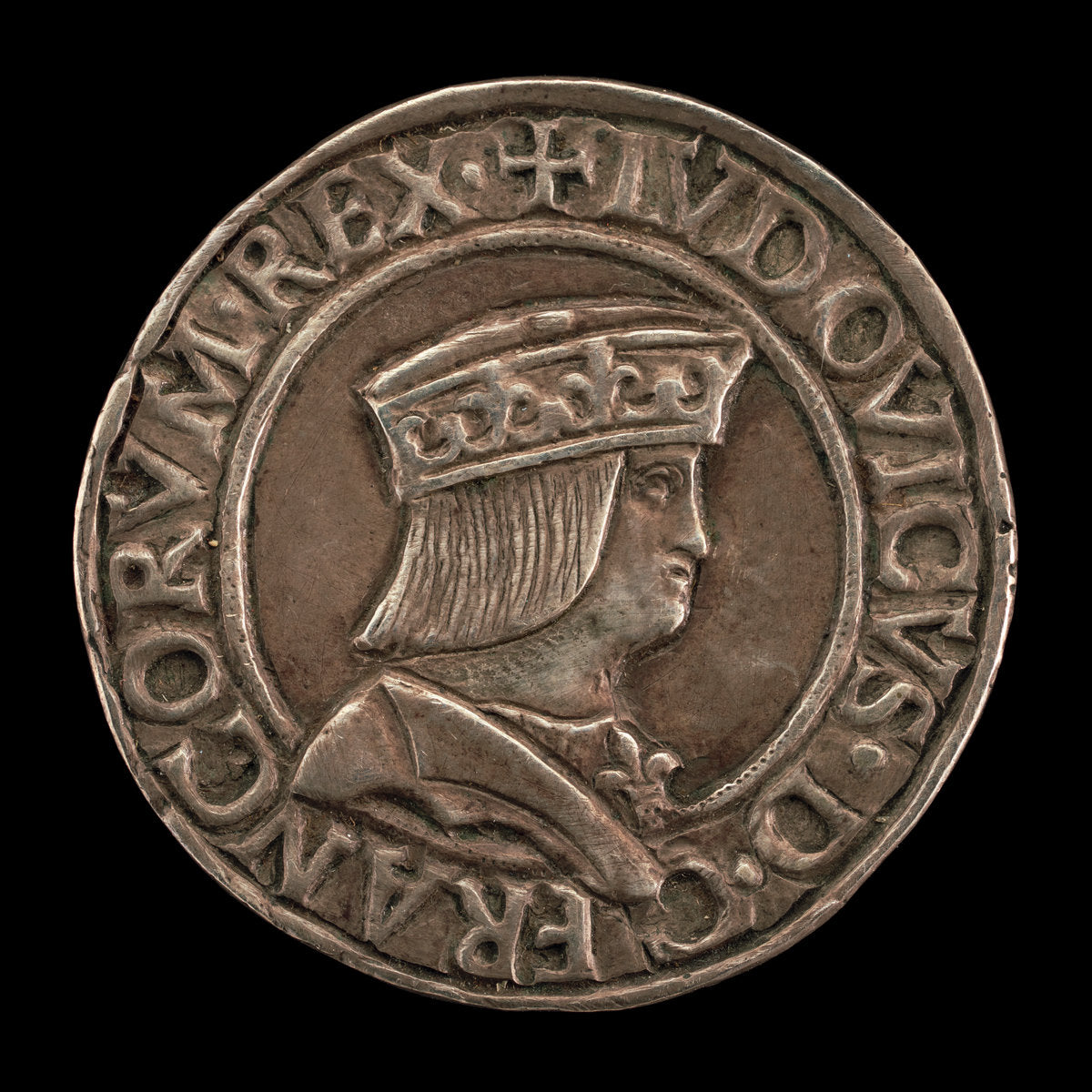 1500/1512 by Milanese 16th Century (Louis XII, 1462-1515, as Duke of Milan [obverse]), 16X12"(A3)Poster Print