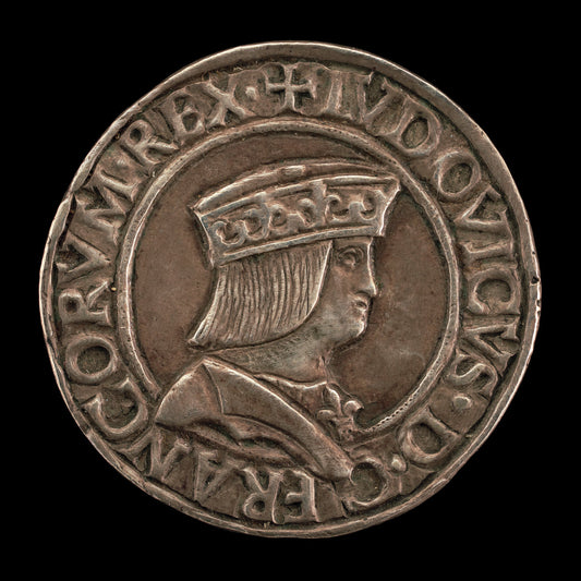 1500/1512 by Milanese 16th Century (Louis XII, 1462-1515, as Duke of Milan [obverse]), 16X12"(A3)Poster Print