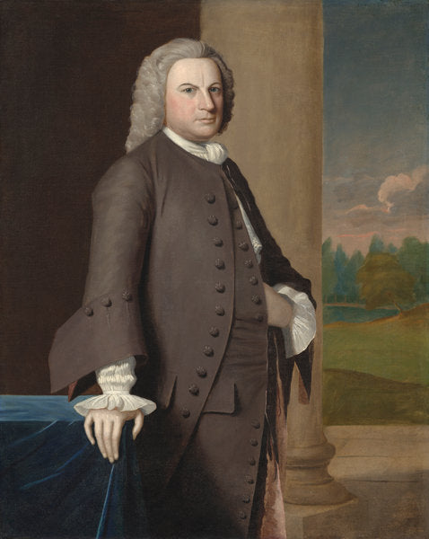 Simon Pease by Robert Feke (American, c. 1707 - c. 1751), 16X12"(A3)Poster Print