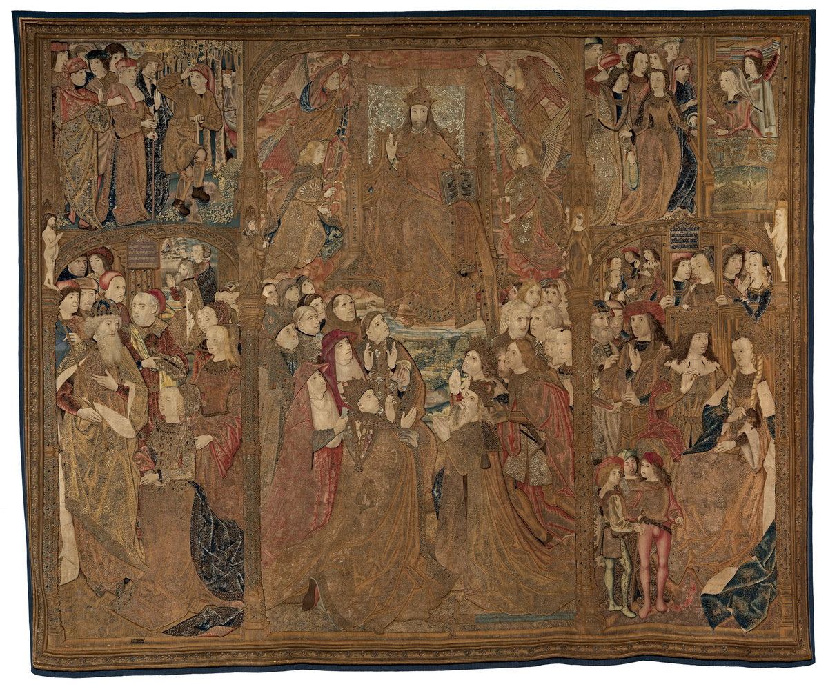 c. 1500 by Netherlandish 16th Century (The Triumph of Christ ("The Mazarin Tapestry")), 16X12"(A3)Poster Print
