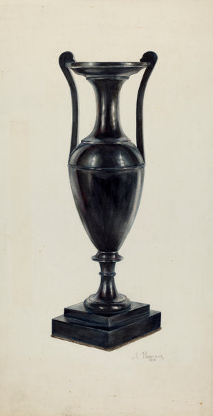 Coal Vase by Charles Bowman (American, active c. 1935), 16X12"(A3)Poster Print