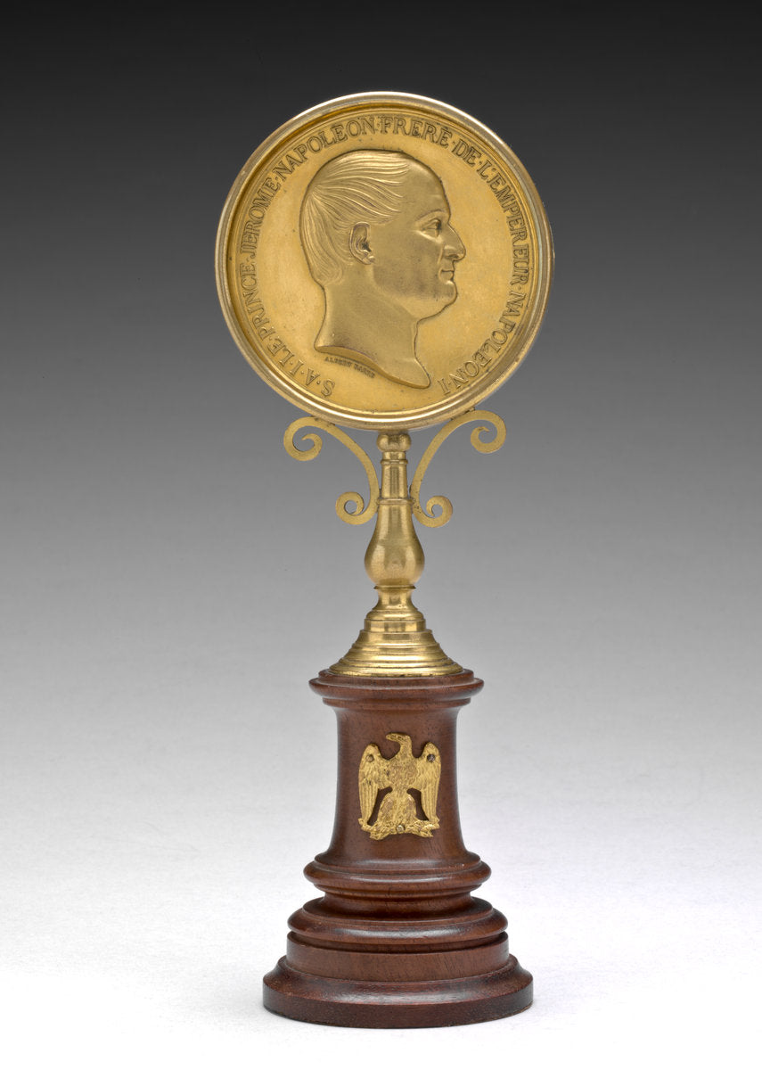 Jérôme Napoleon, 1784-1860 [obverse] by Albert-Désiré Barre (French, 1818 - 1878), 16X12"(A3)Poster Print