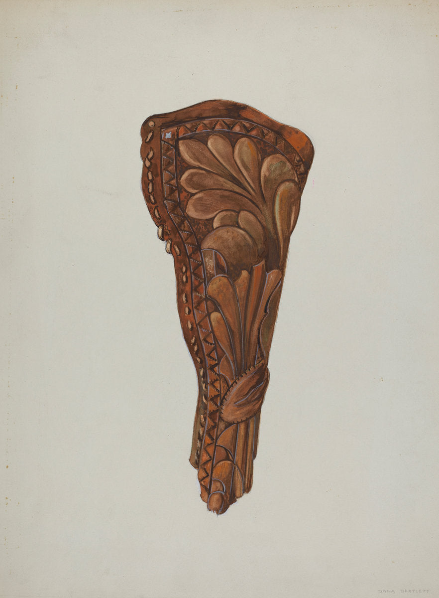 Gun Holster by Dana Bartlett (American, 1882 - 1957), 16X12"(A3)Poster Print