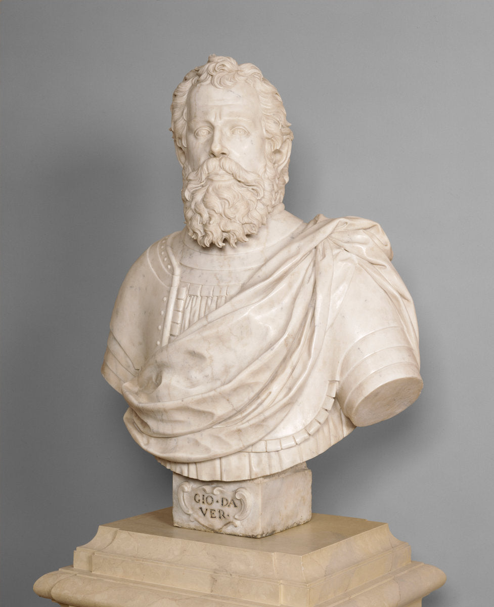 17th century by Italian 17th Century (Giovanni da Verrazzano), 16X12"(A3)Poster Print