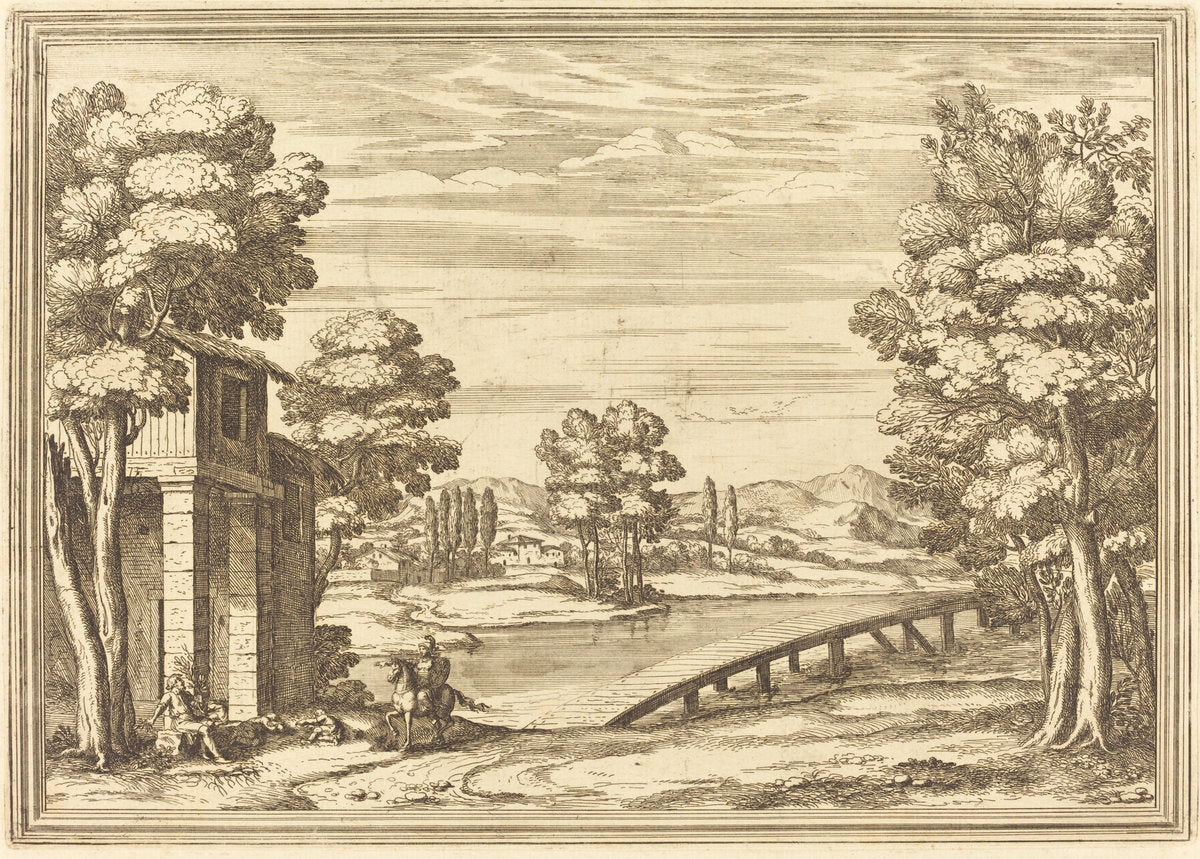Il Greco in Troia: Plate 7 by Arnold von Westerhout (Flemish, 1651 - 1725), 16X12"(A3)Poster Print
