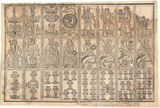 15th century by Italian 15th Century (Playing Cards), 16X12"(A3)Poster Print