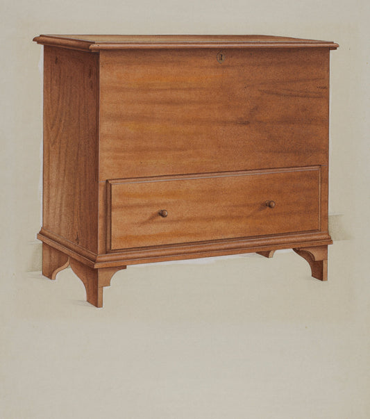 Chest with Drawer by Alfred H. Smith (American, active c. 1935), 16X12"(A3)Poster Print