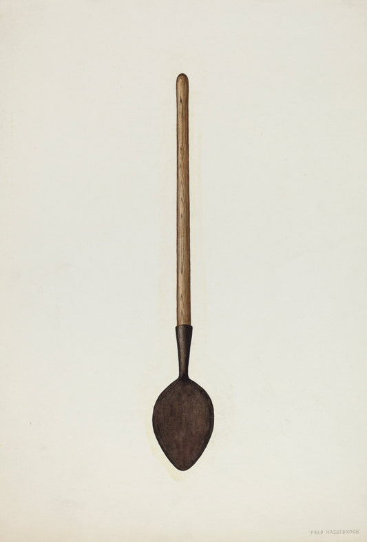 Turpentine Dip Iron by Fred Hassebrock (American, active c. 1935), 16X12"(A3)Poster Print