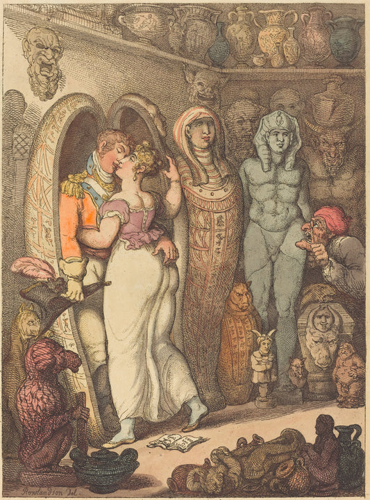 Modern Antiques by Thomas Rowlandson (British, 1756 - 1827), 16X12"(A3)Poster Print
