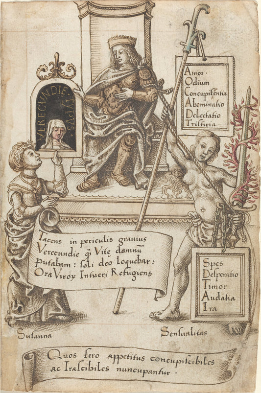 c. 1512/1515 by French early 16th Century ("Always Have the Bedclothes Folded up" [fol. 41 recto]), 16X12"(A3)Poster Print