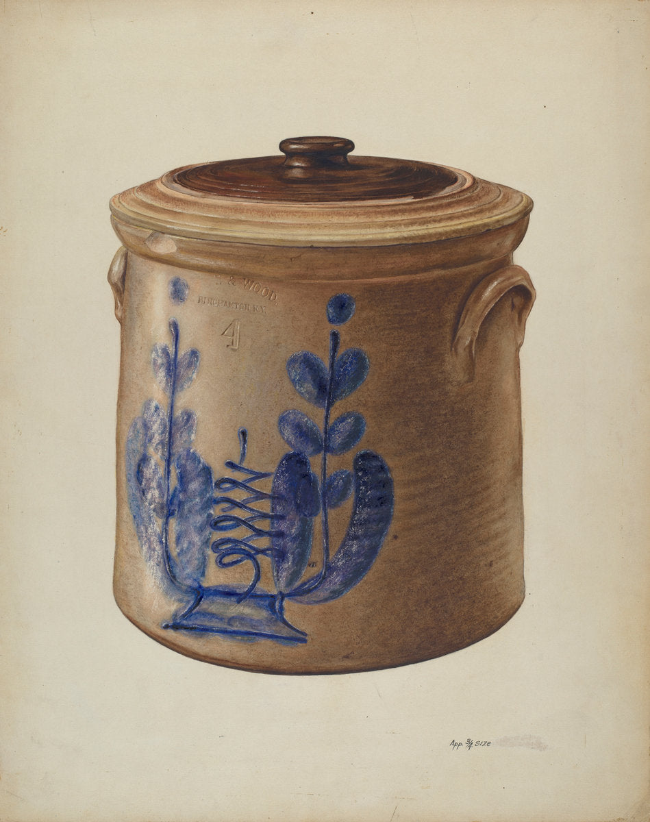 Crock by Paul Ward (American, active c. 1935), 16X12"(A3)Poster Print