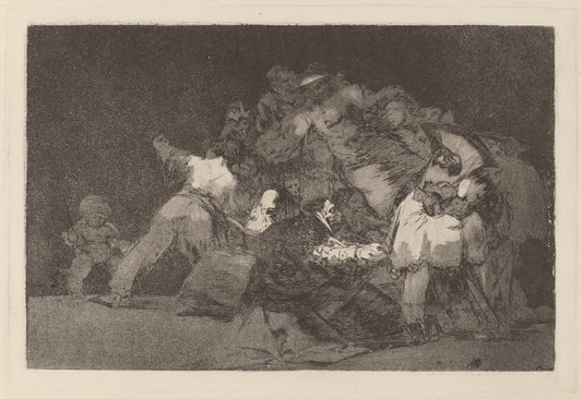 Disparate general (General Folly) by Francisco de Goya (Spanish, 1746 - 1828), 16X12"(A3)Poster Print