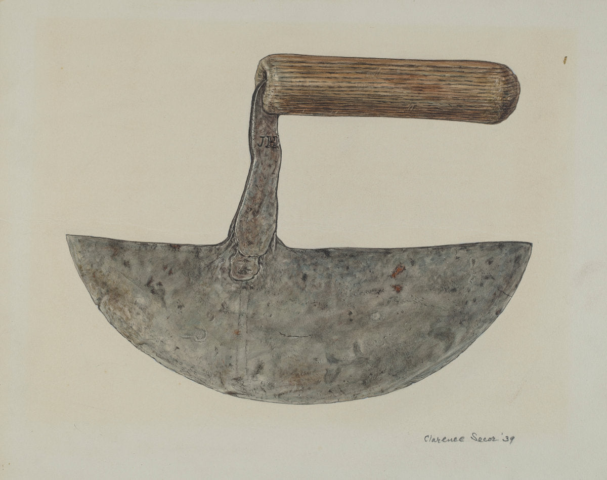 Food Chopper by Clarence Secor (American, active c. 1935), 16X12"(A3)Poster Print