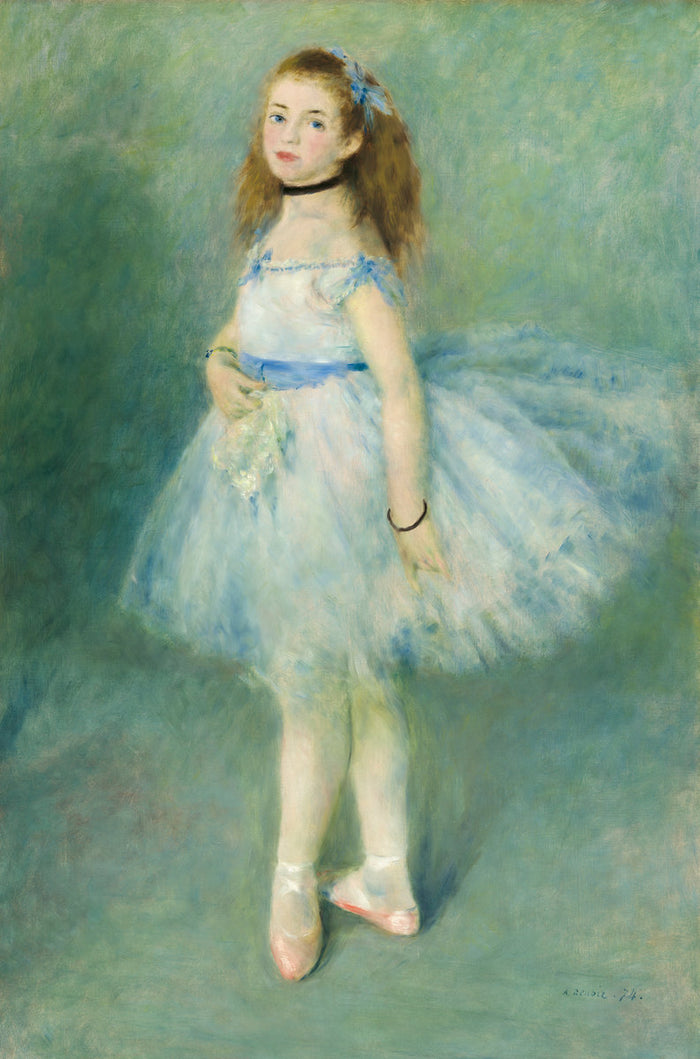 The Dancer by Auguste Renoir (French, 1841 - 1919), 16X12