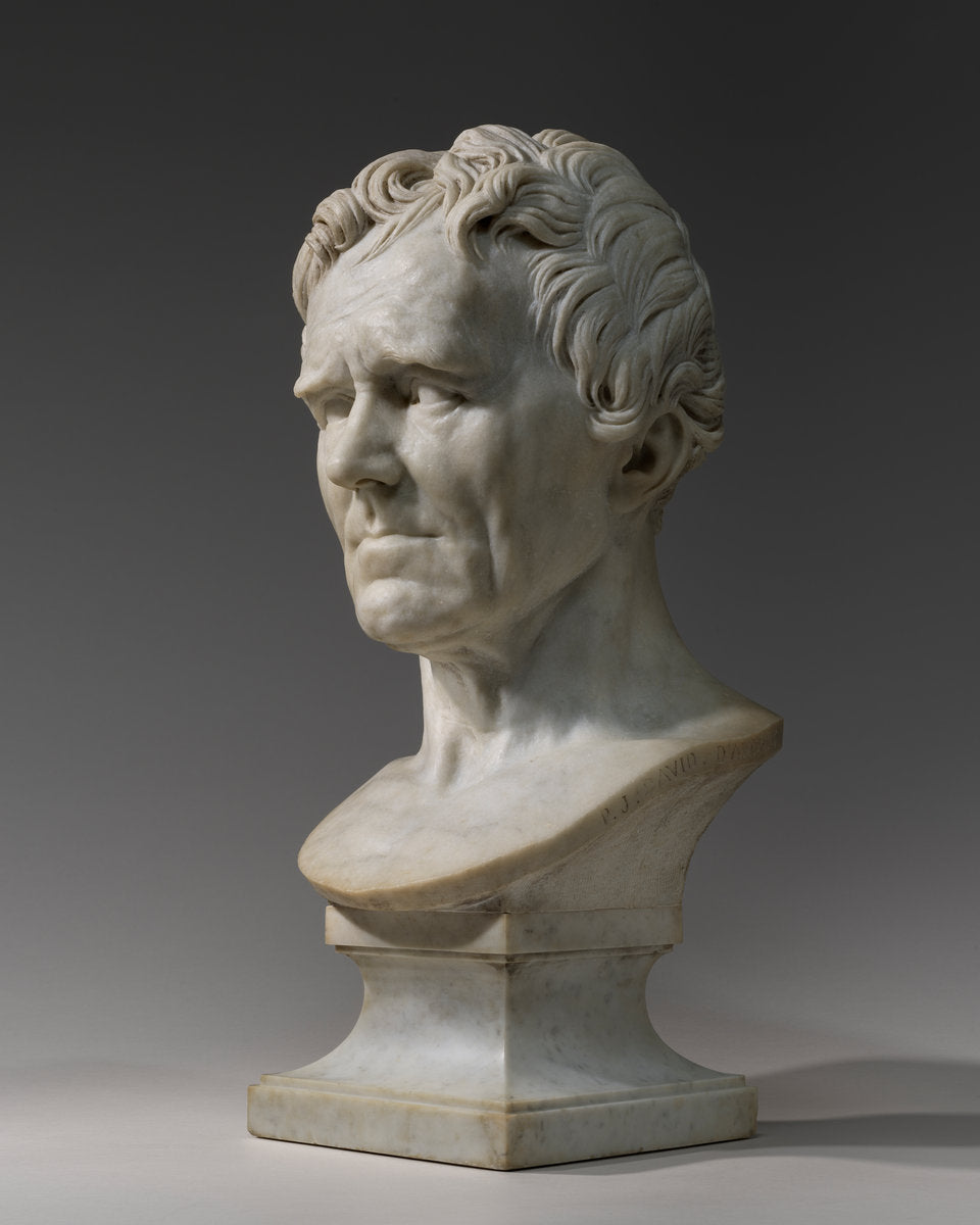 Comte Antoine Boulay de la Meurthe by Pierre-Jean David d'Angers (French, 1788 - 1856), 16X12"(A3)Poster Print