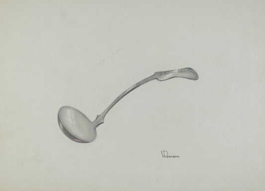Cream Ladle by Josephine C. Romano (American, 1915 - 2009), 16X12"(A3)Poster Print