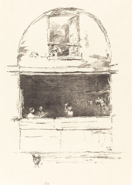 The Forge, Passage du Dragon by James McNeill Whistler (American, 1834 - 1903), 16X12"(A3)Poster Print