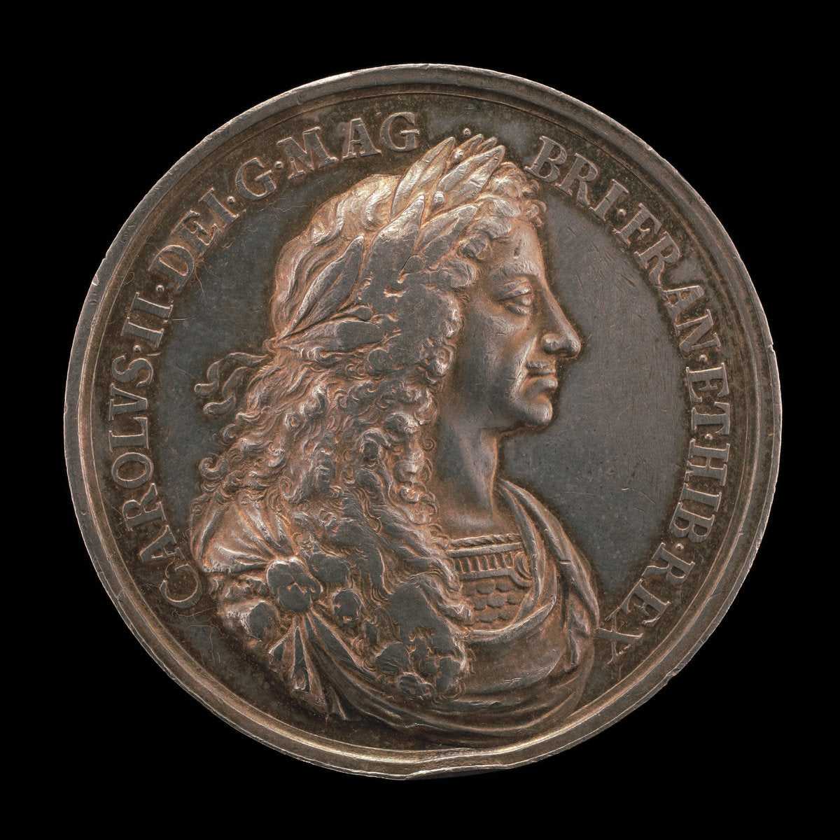 Catherine of Braganza, 1638-1705, Wife of Charles II, King of England, 1662 [reverse] by Jan Roettiers (Flemish, 1631 - 1703), 16X12"(A3)Poster Print