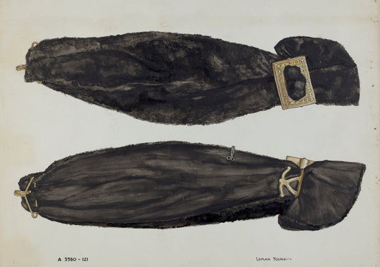 Ankle Band or Garters by Lyman Young (American, active c. 1935), 16X12"(A3)Poster Print