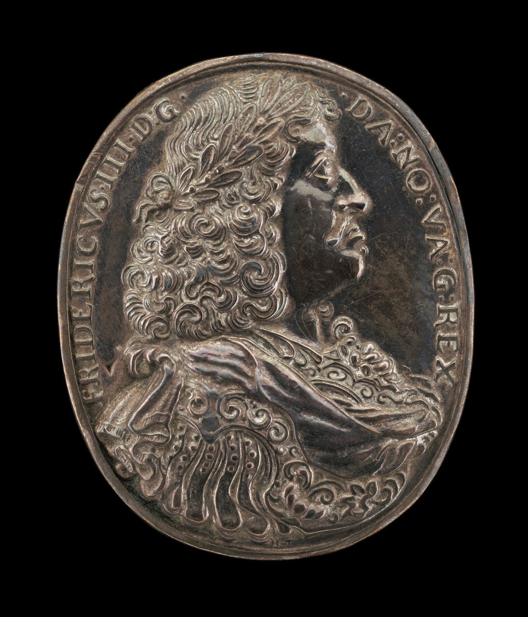 Frederick III, 1609-1670, King of Denmark and Norway 1648 [obverse] by Master H.L.T. (Danish, mid 17th century), 16X12"(A3)Poster Print