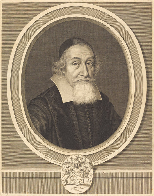 Mathieu Mole by Robert Nanteuil (French, 1623 - 1678), 16X12"(A3)Poster Print