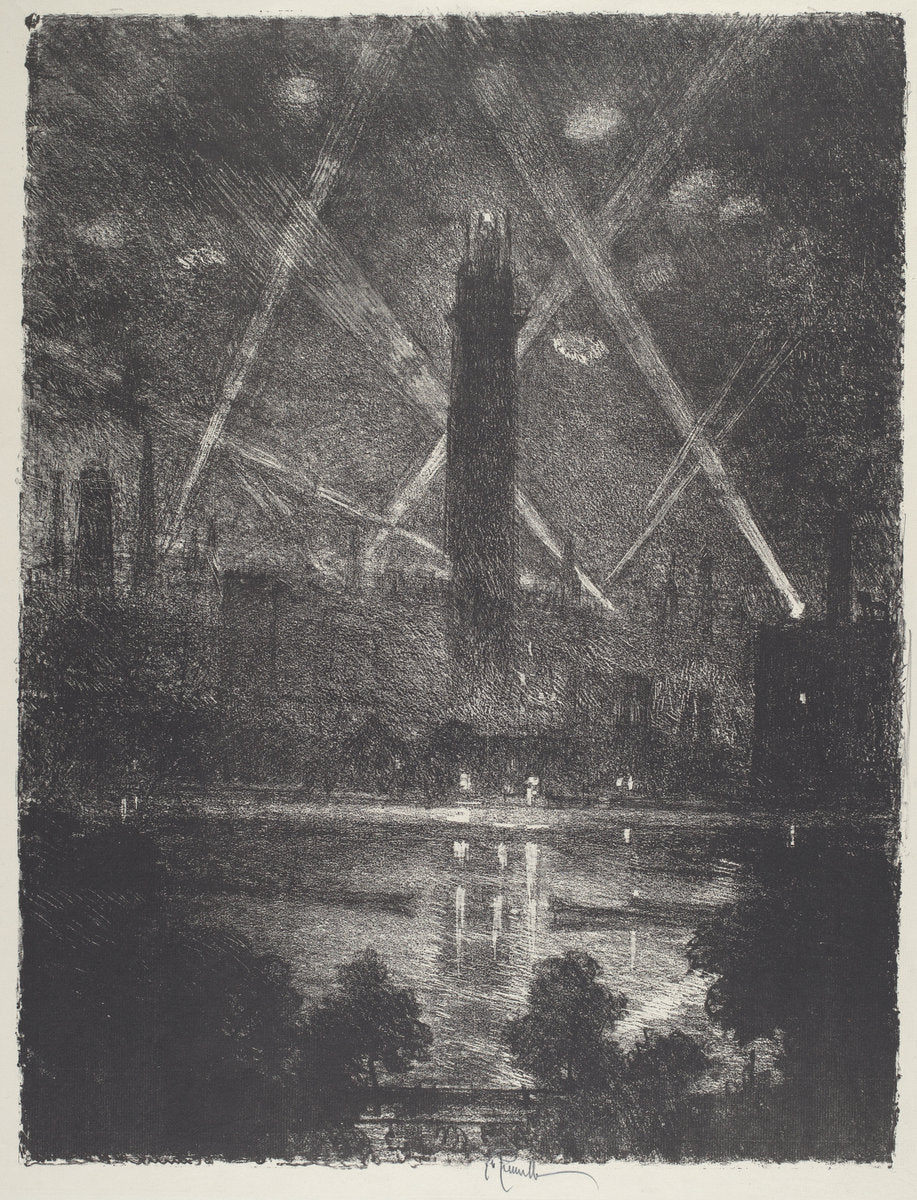 Shot by Joseph Pennell (American, 1857 - 1926), 16X12"(A3)Poster Print