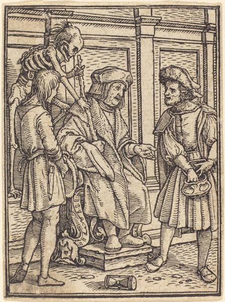 Judge by Hans Holbein the Younger (German, 1497/1498 - 1543), 16X12"(A3)Poster Print