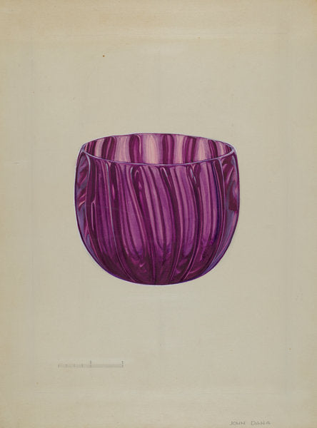 Finger Bowl by John Dana (American, active c. 1935), 16X12"(A3)Poster Print