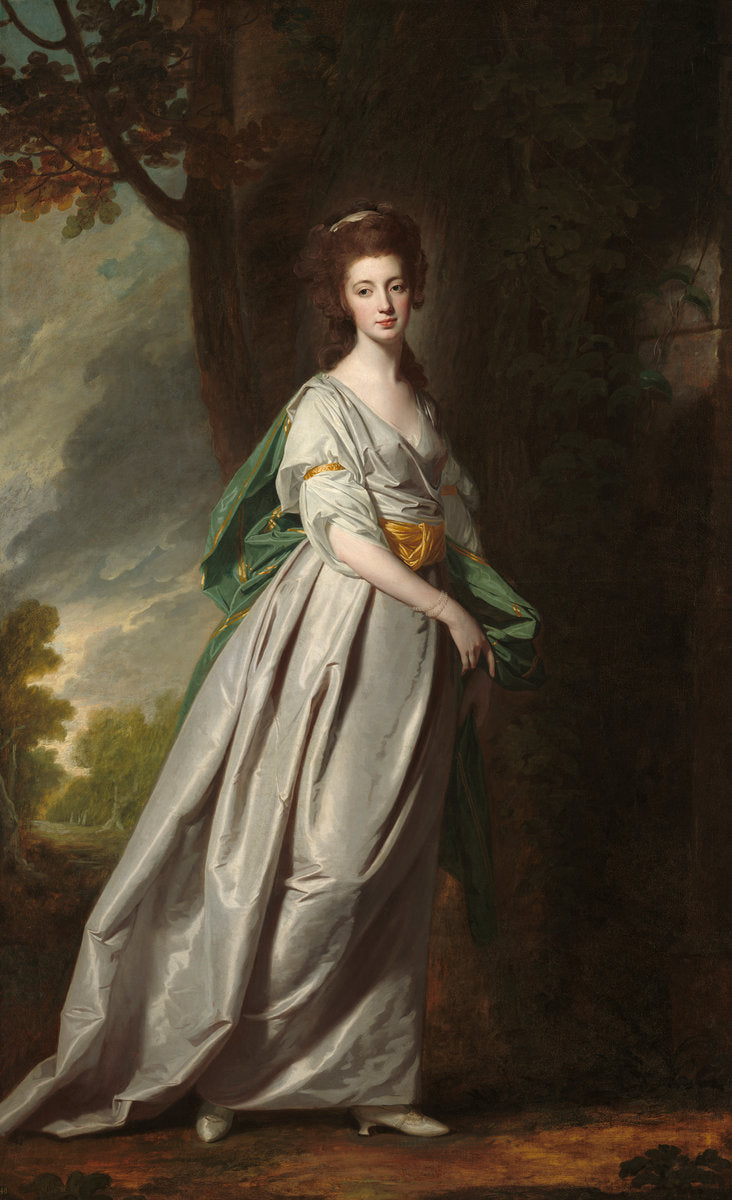 Mrs. Thomas Scott Jackson by George Romney (British, 1734 - 1802), 16X12"(A3)Poster Print