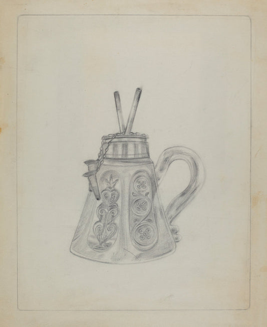 1935/1942 by American 20th Century (Lamp), 16X12"(A3)Poster Print