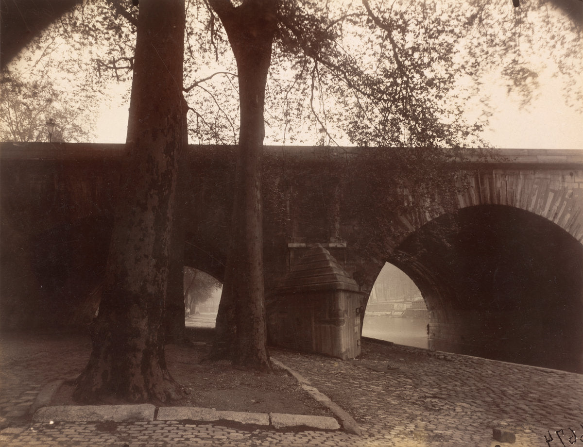 Pont Marie by Eugène Atget (French, 1857 - 1927), 16X12"(A3)Poster Print