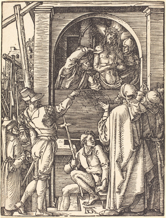 Ecce Homo by Albrecht Dürer (German, 1471 - 1528), 16X12"(A3)Poster Print