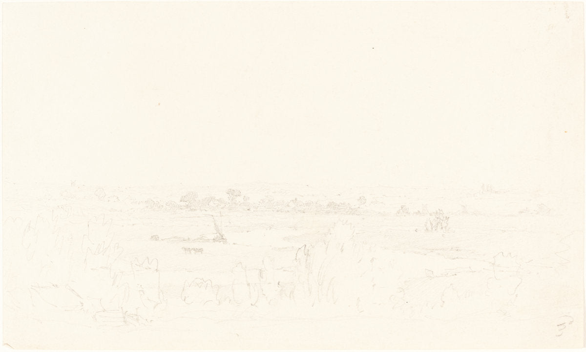 first half 19th century by British 19th Century (Landscape), 16X12"(A3)Poster Print