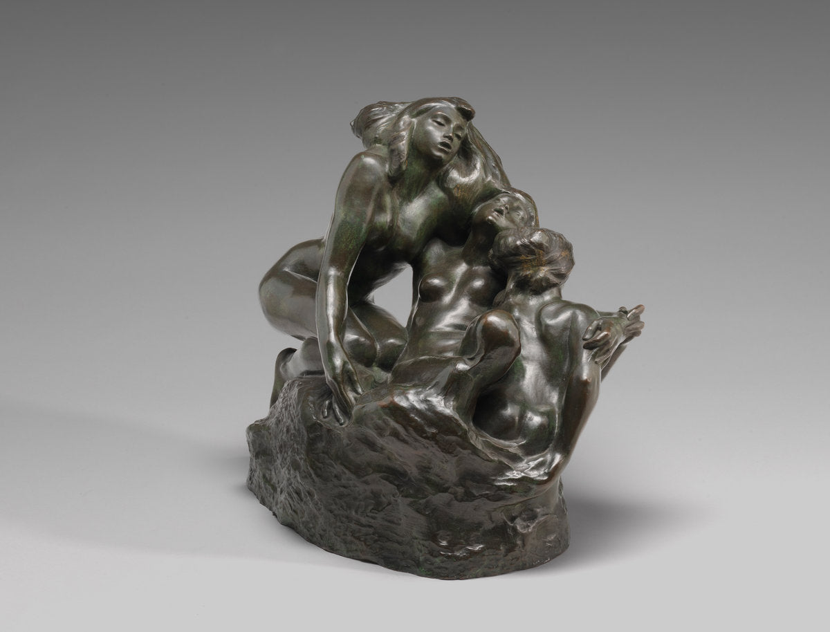 The Sirens by Auguste Rodin (French, 1840 - 1917), 16X12"(A3)Poster Print