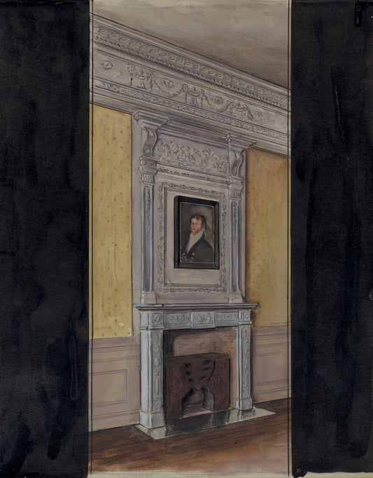 Interior by M. Rosenshield-von-Paulin (American, active c. 1935), 16X12"(A3)Poster Print